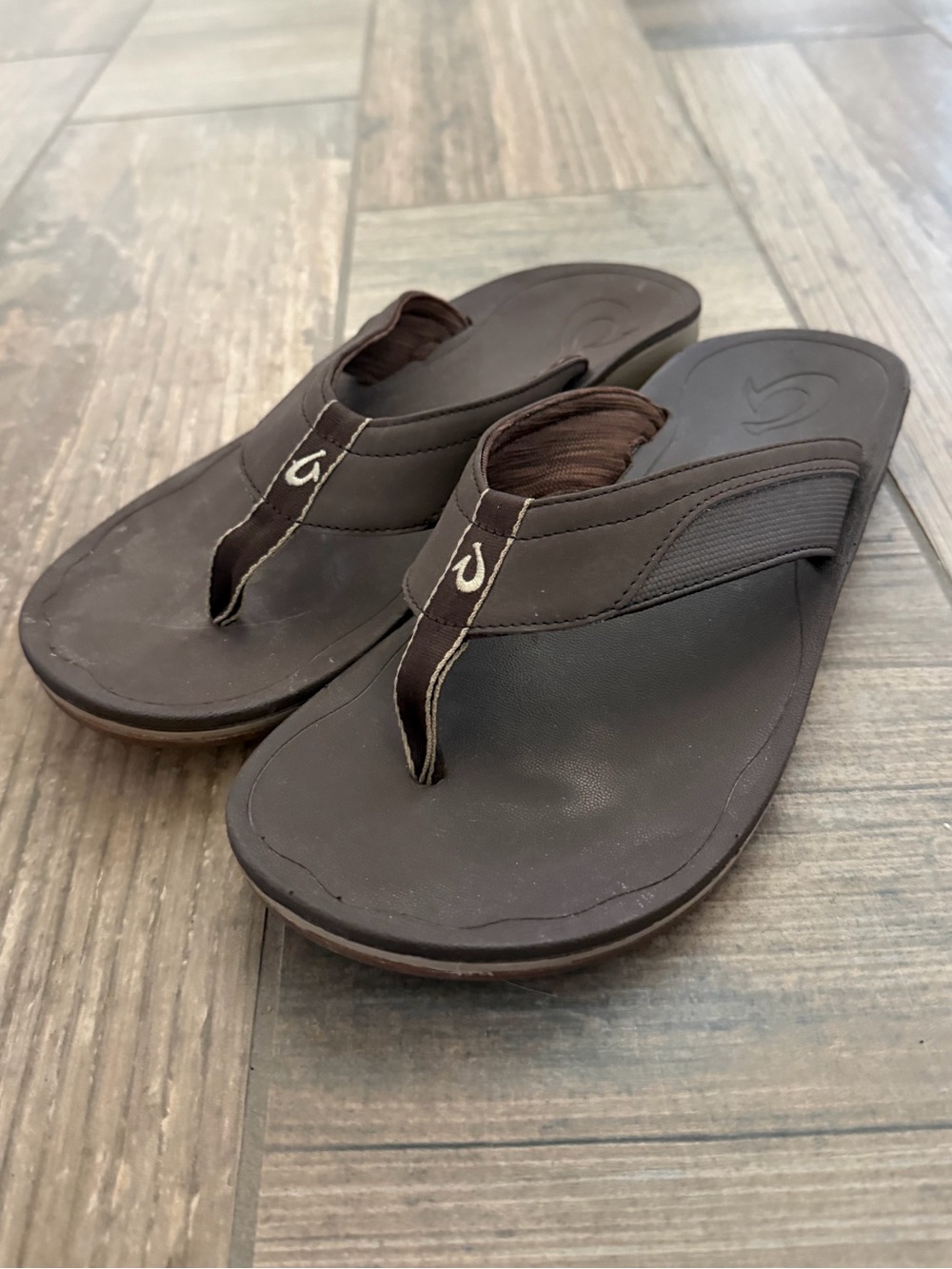 Men’s OLUKAI Ohana flip flop sandals size 12